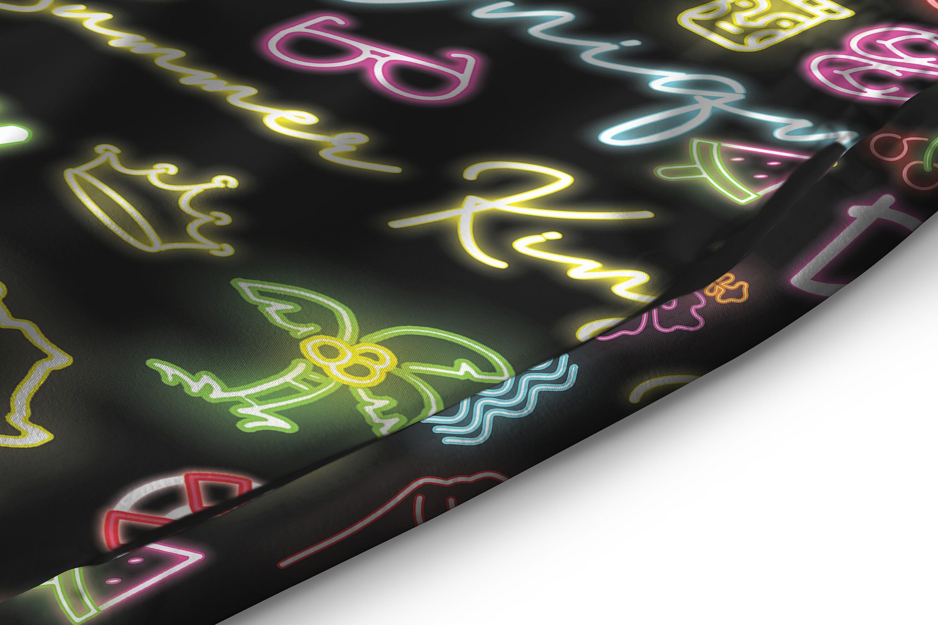 Dope Black King Neon Shorts Shorts Tianci 