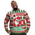 Santa Fist Ugly Sweatshirt Sweatshirt Tianci 