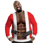 Fit Santa Claus Sweatshirt Sweatshirt Tianci 