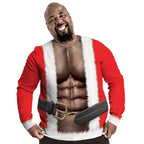 Fit Santa Claus Sweatshirt Sweatshirt Tianci 