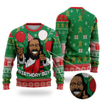 Birthday Boy Jesus Ugly Sweatshirt Sweatshirt Tianci 
