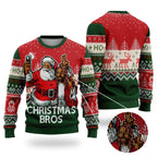 Christmas Bros Ugly Sweatshirt Sweatshirt Tianci 