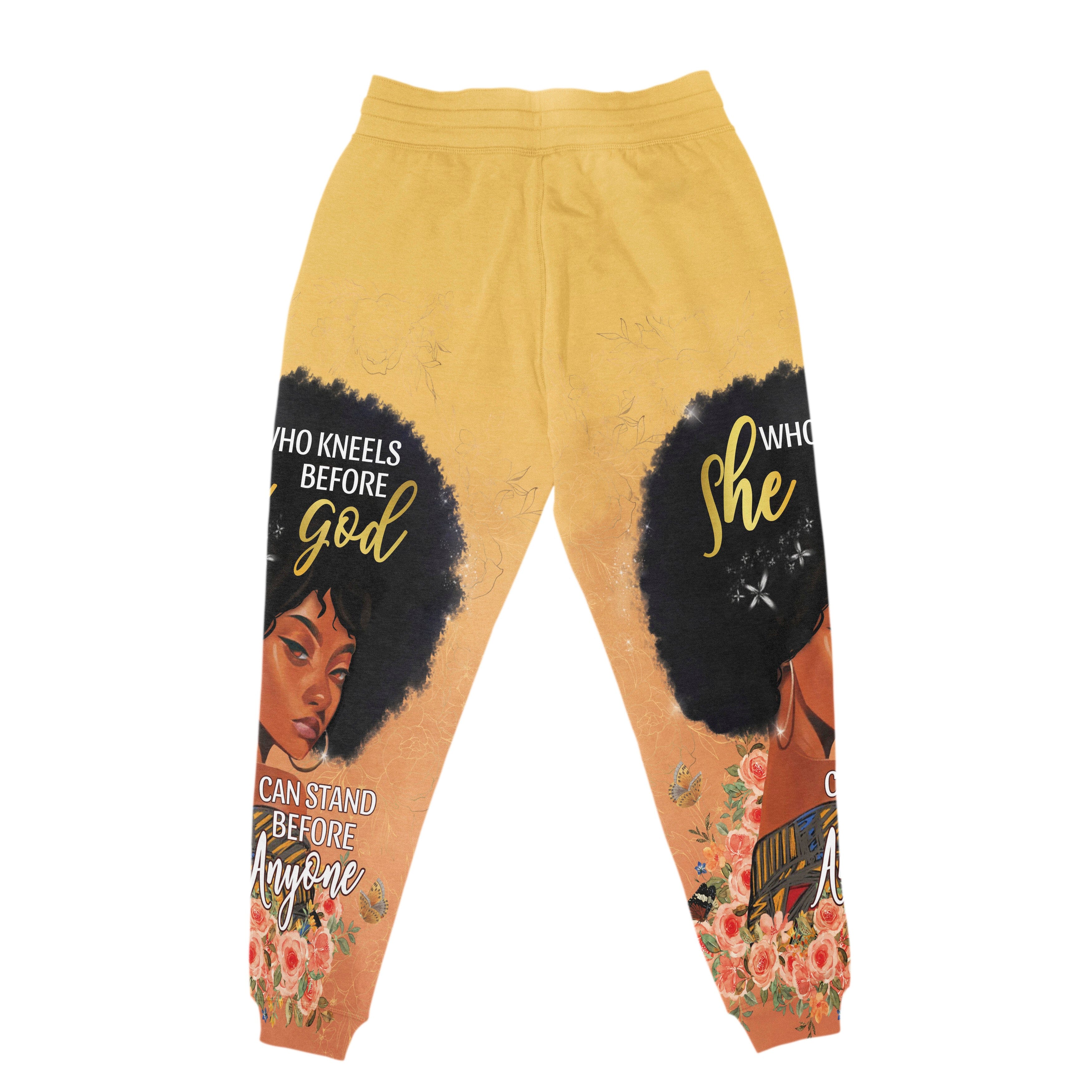 She Who Kneels Before God Joggers Joggers Tianci 