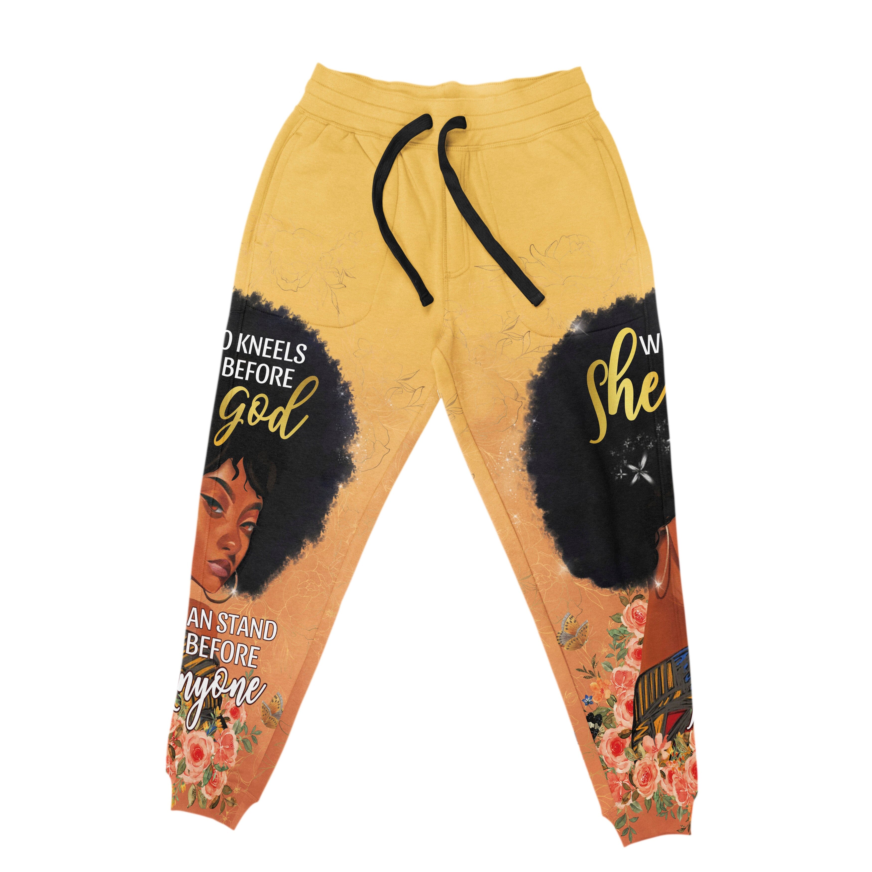 She Who Kneels Before God Joggers Joggers Tianci 