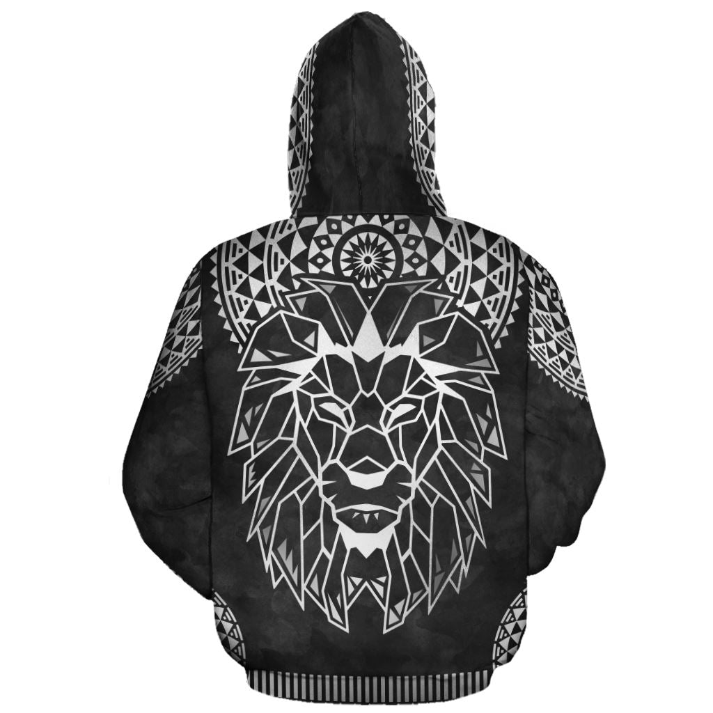 Silver Lion 2 All-Over Hoodie Hoodie Tianci 