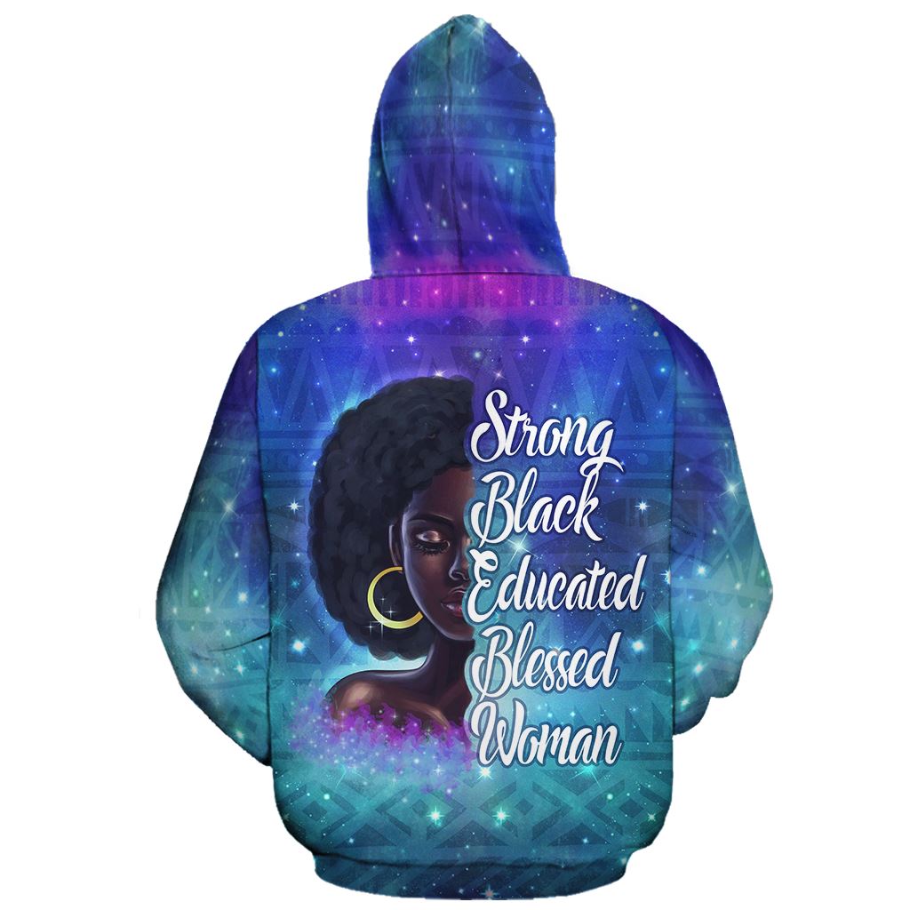 Strong Black Educated Blessed Woman All-over Hoodie Hoodie Tianci 