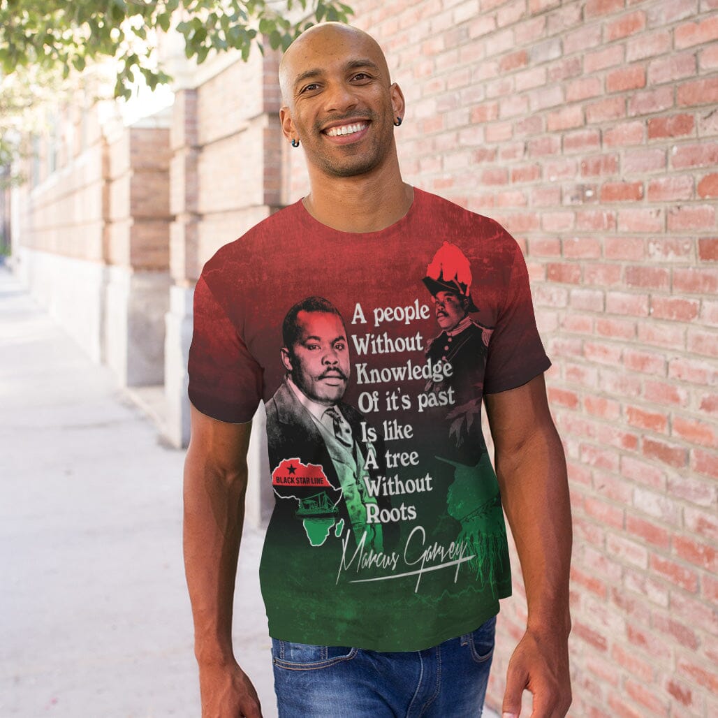 Marcus Garvey Quotes T-shirt | African American Clothing