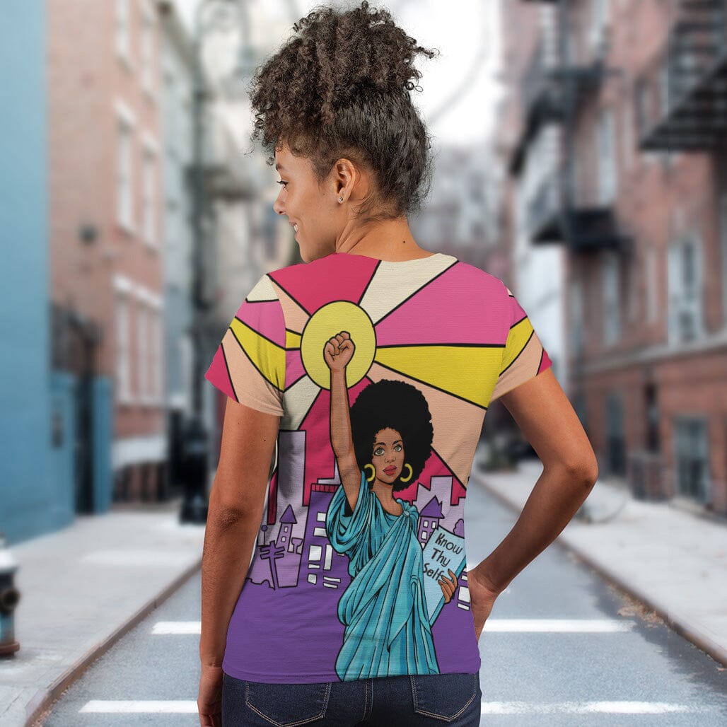 Know Thyself T-shirt AOP Tee Tianci 