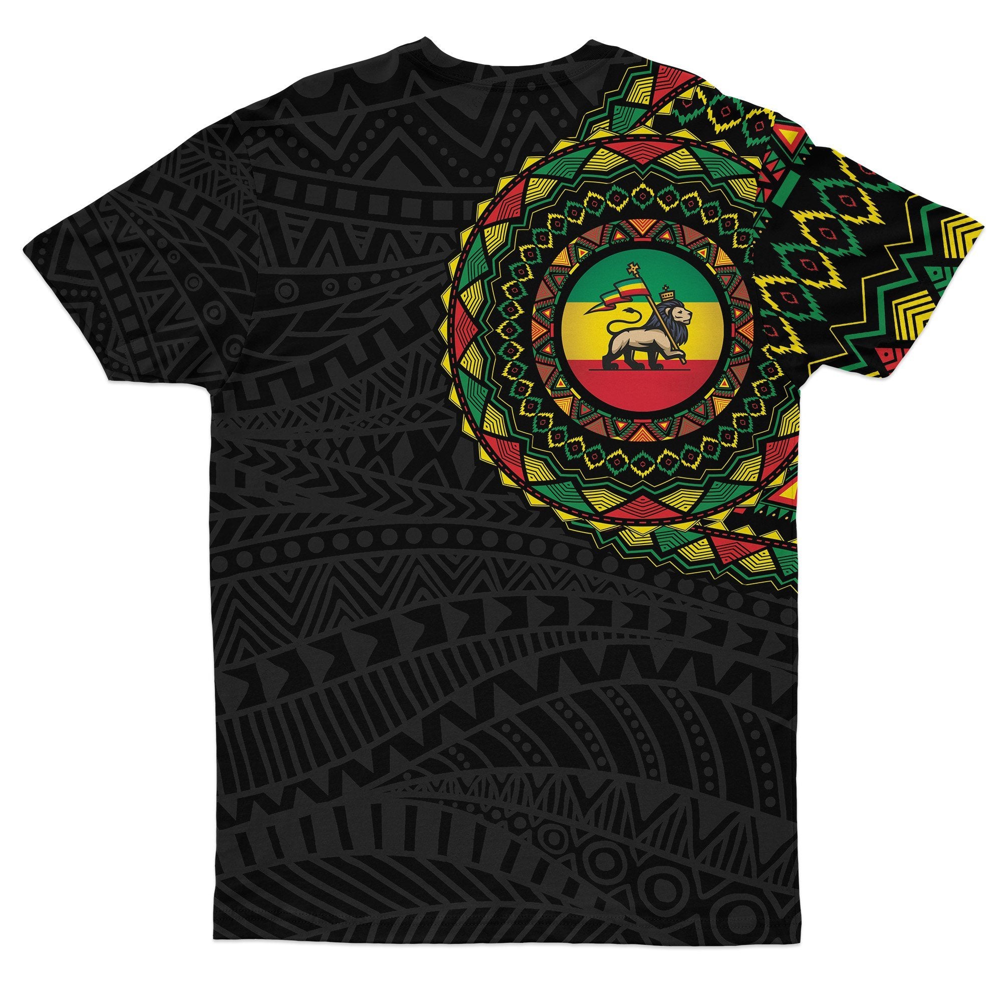 Ethiopia Flag T-shirt AOP Tee Tianci 
