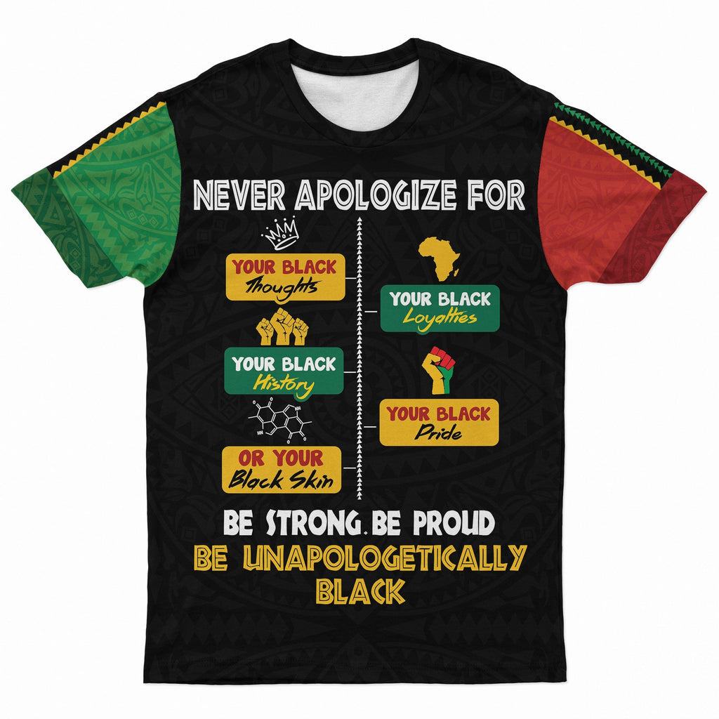 Never Apologize For Your Pride T-shirt AOP Tee Tianci S 