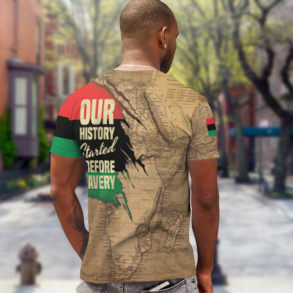 Power African T-shirt AOP Tee Tianci 