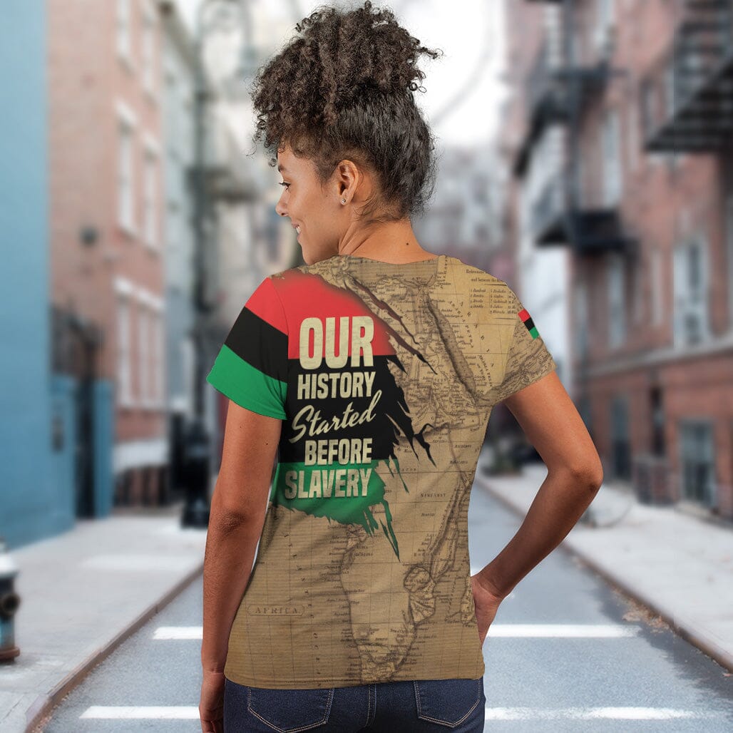 Power African T-shirt AOP Tee Tianci 