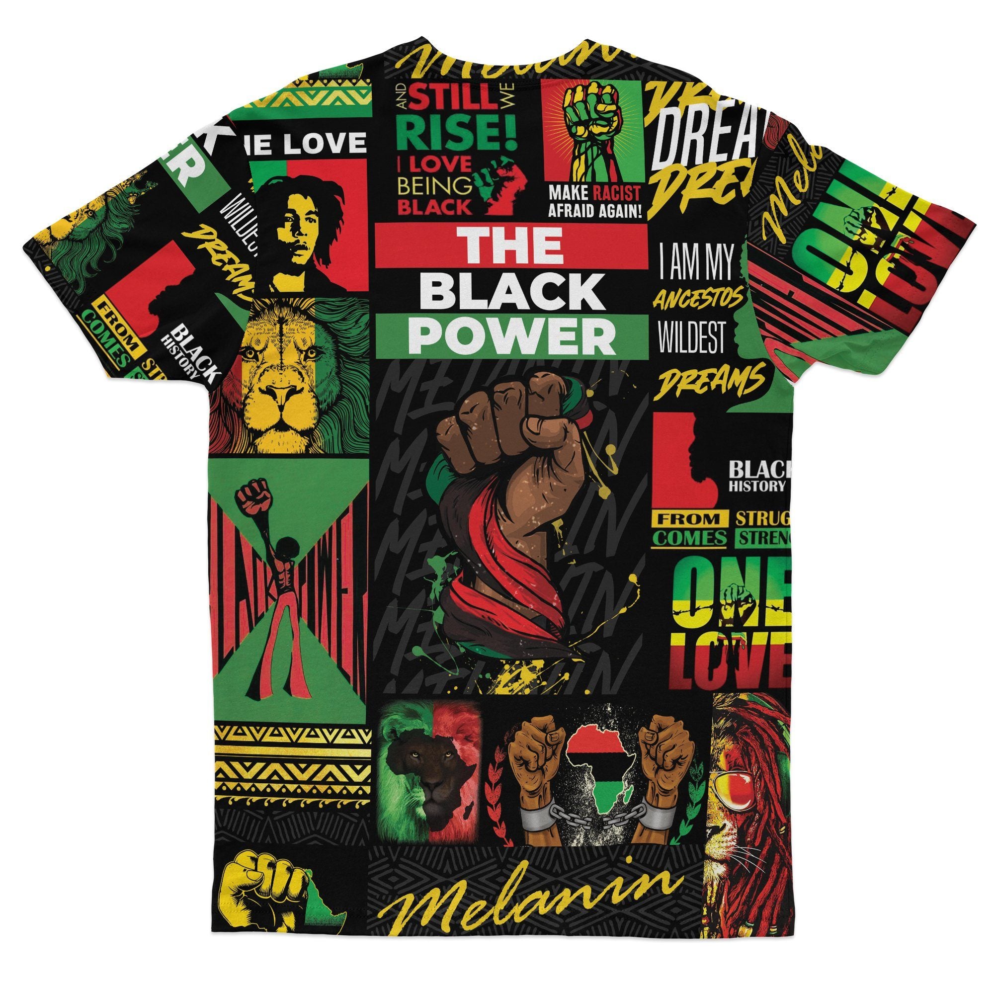 Black power t store shirts