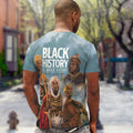 Black History Is World History T-shirt AOP Tee Tianci 