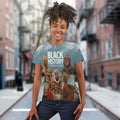 Black History Is World History T-shirt AOP Tee Tianci 