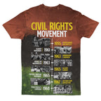 Civil Rights Movement T-shirt AOP Tee Tianci 