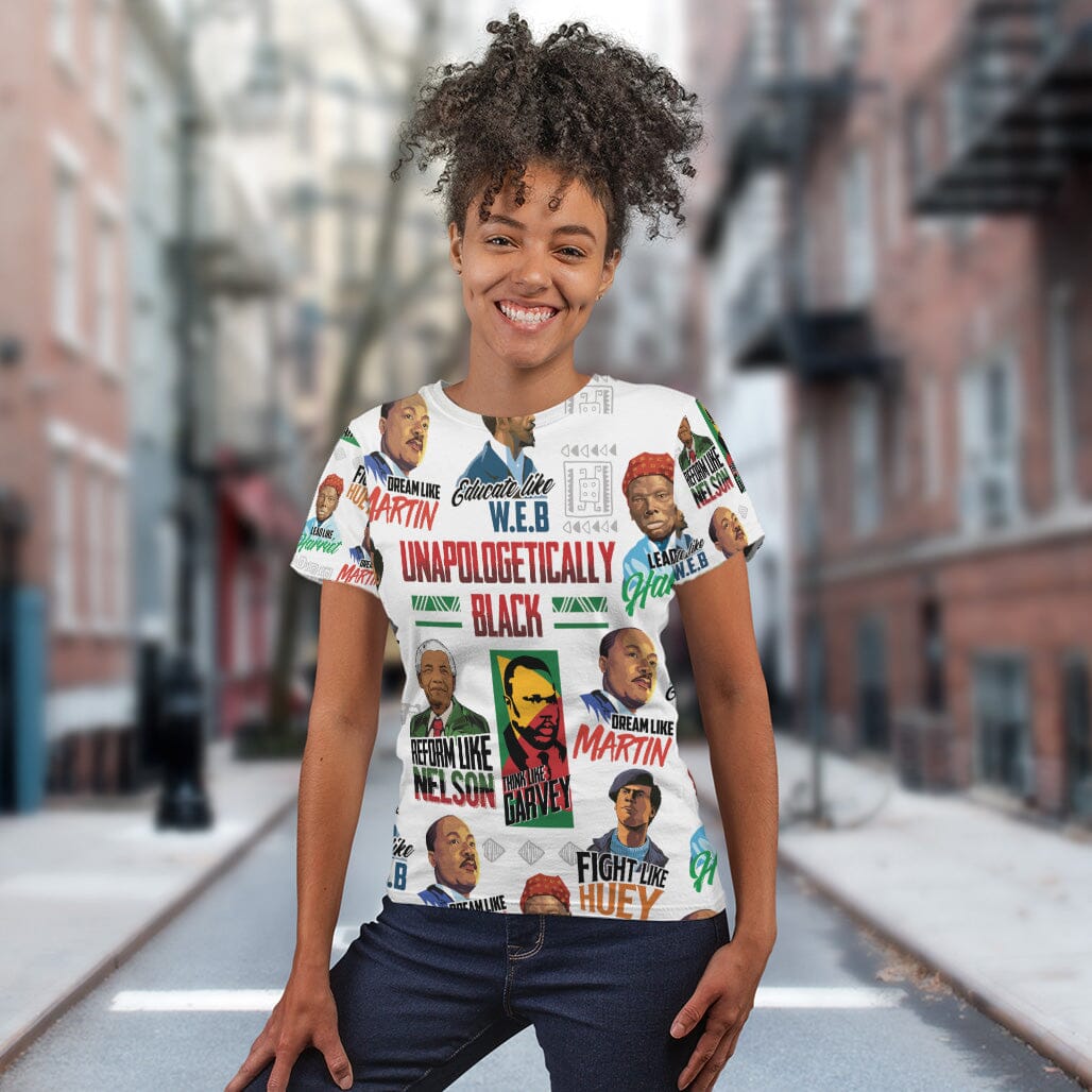 Unapologetically Black 2 T-shirt AOP Tee Tianci 