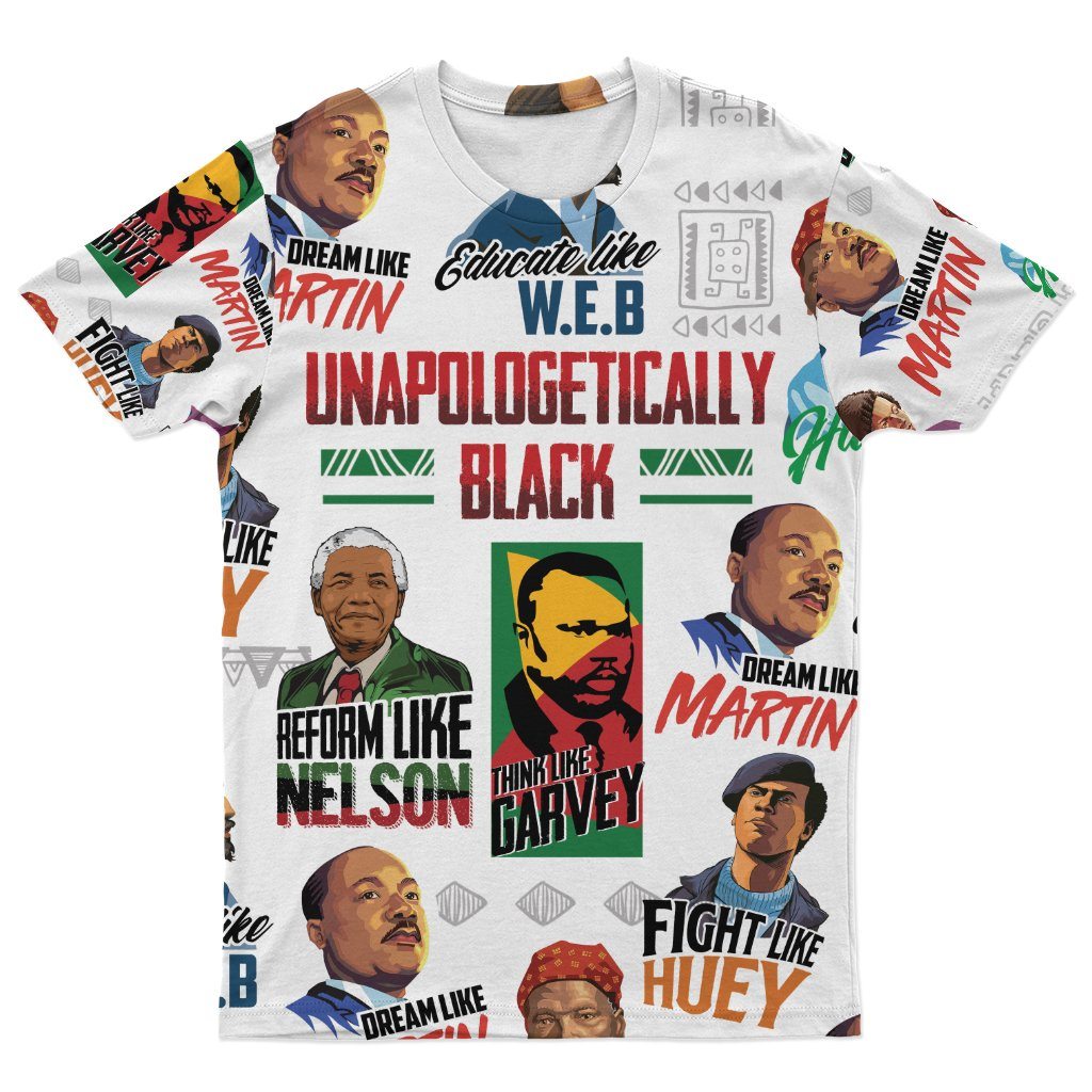 Unapologetically Black T-shirt AOP Tee Tianci S 