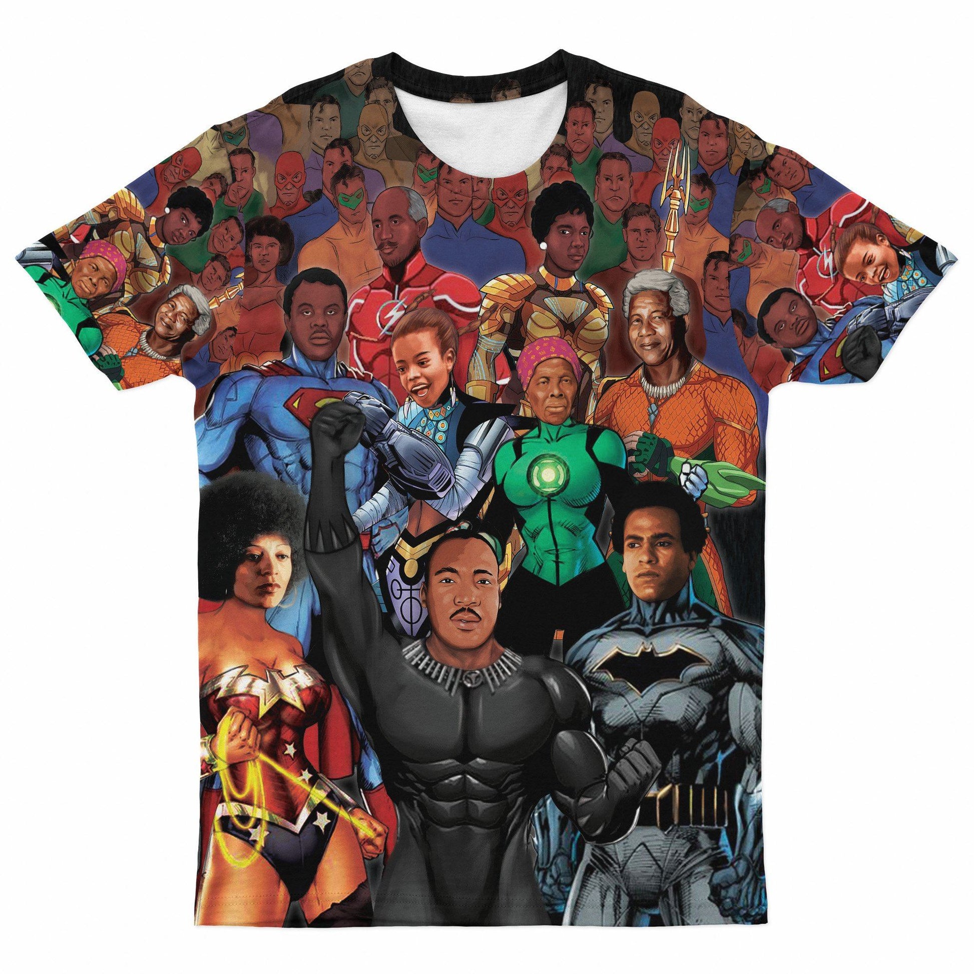 Super Heroes T-shirt AOP Tee Tianci S 