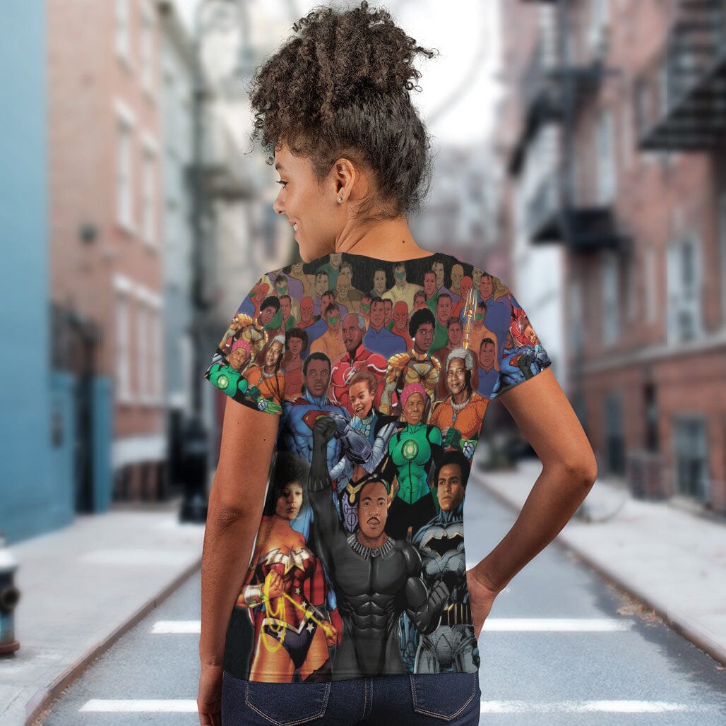 Super Heroes T-shirt AOP Tee Tianci 