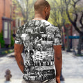 Black Power Image T-shirt AOP Tee Tianci 