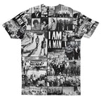 Black Power Images 2 T-shirt AOP Tee Tianci 