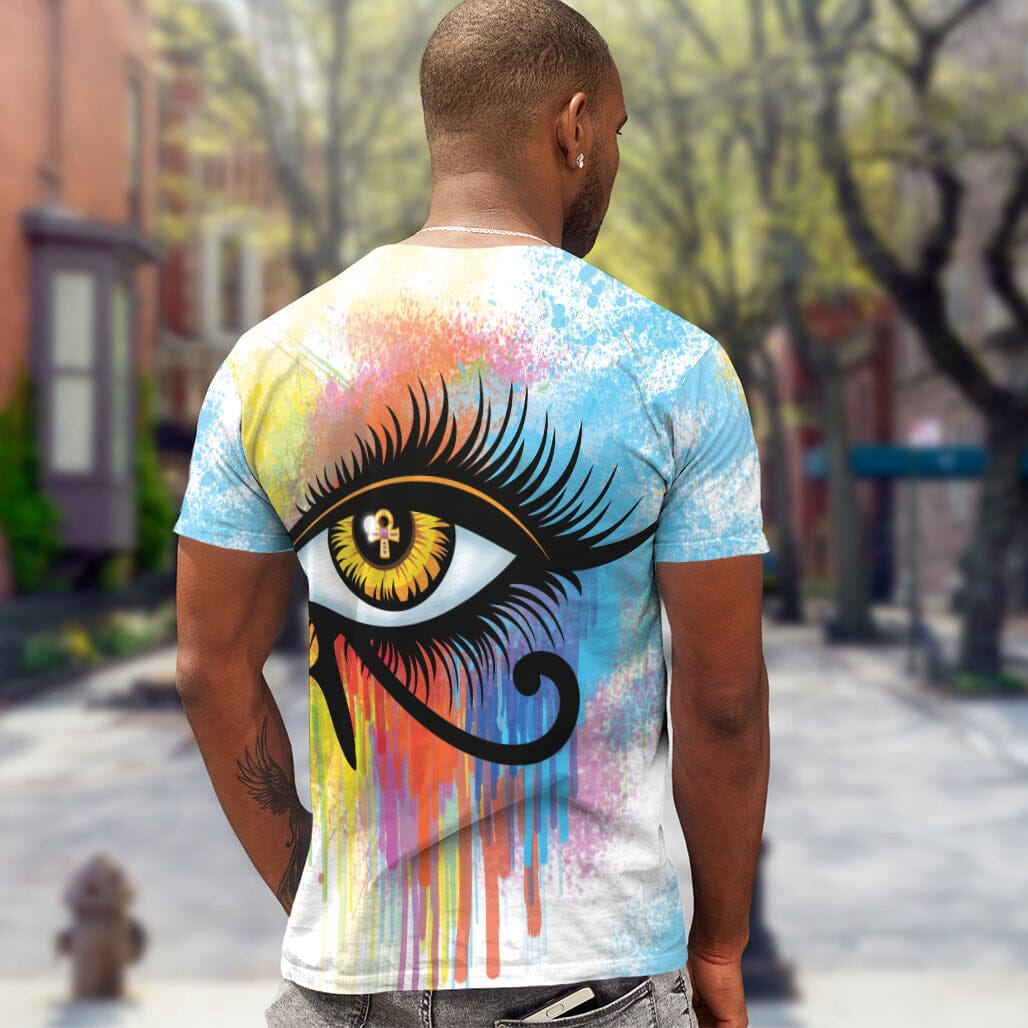 Egyptian Eye Of Ra T-shirt AOP Tee Tianci 