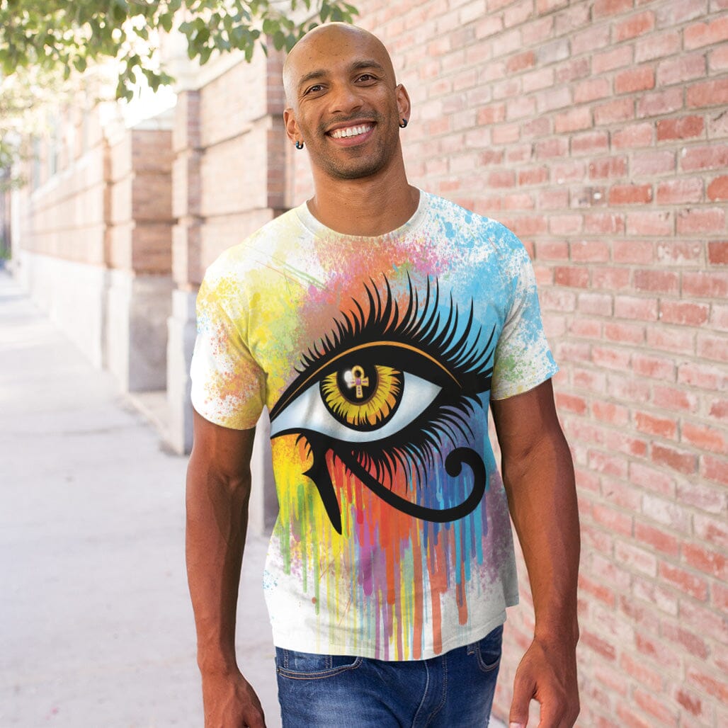 Egyptian Eye Of Ra T-shirt AOP Tee Tianci 