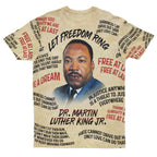 Martin Luther King The Leader 2 T-shirt AOP Tee Tianci 