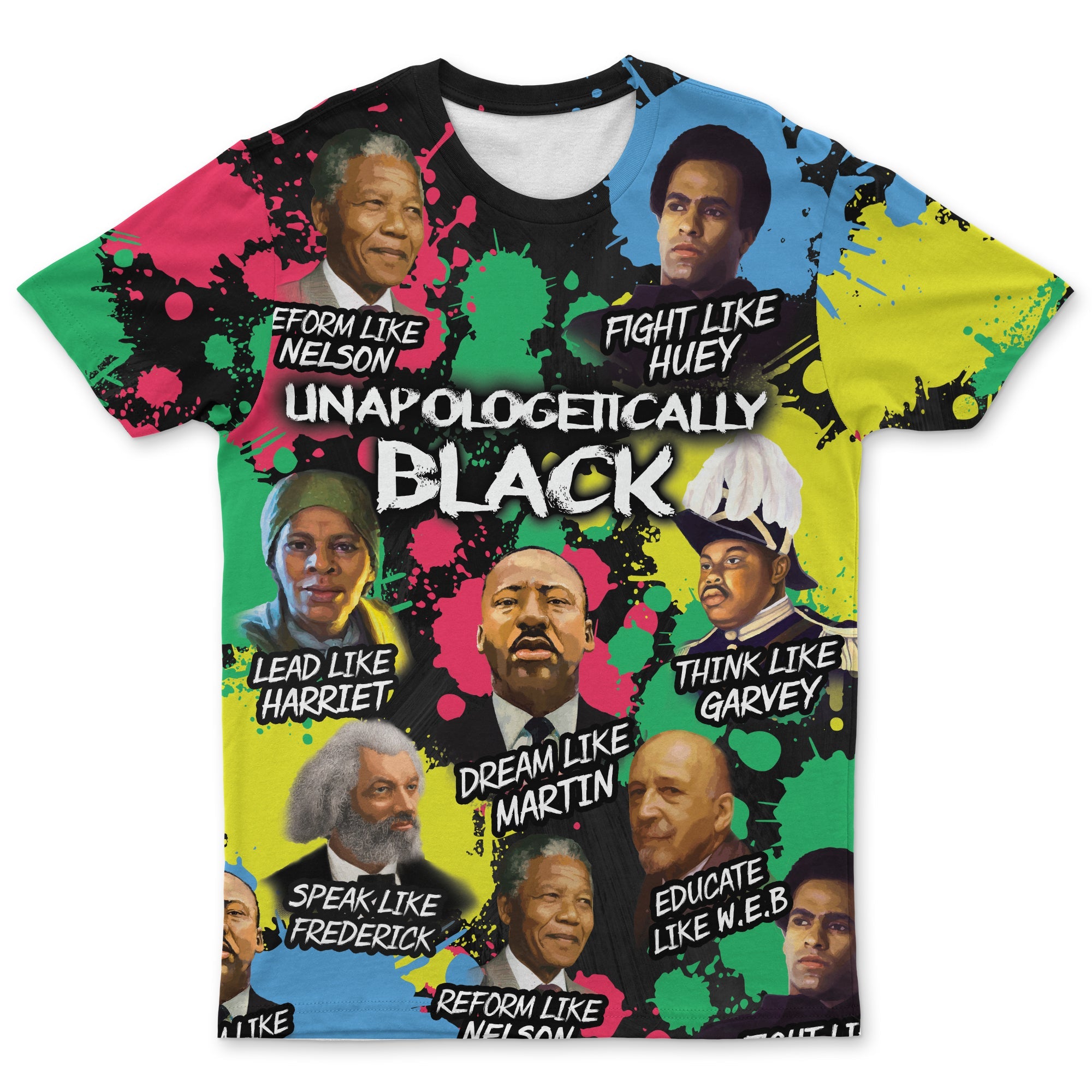 Unapologetically Black 2 T-shirt AOP Tee Tianci S 