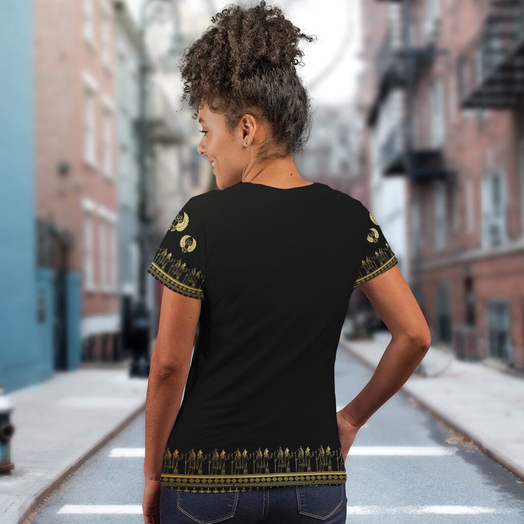 Printed Scarabaeus Sacer Dashiki T-shirt AOP Tee Tianci 