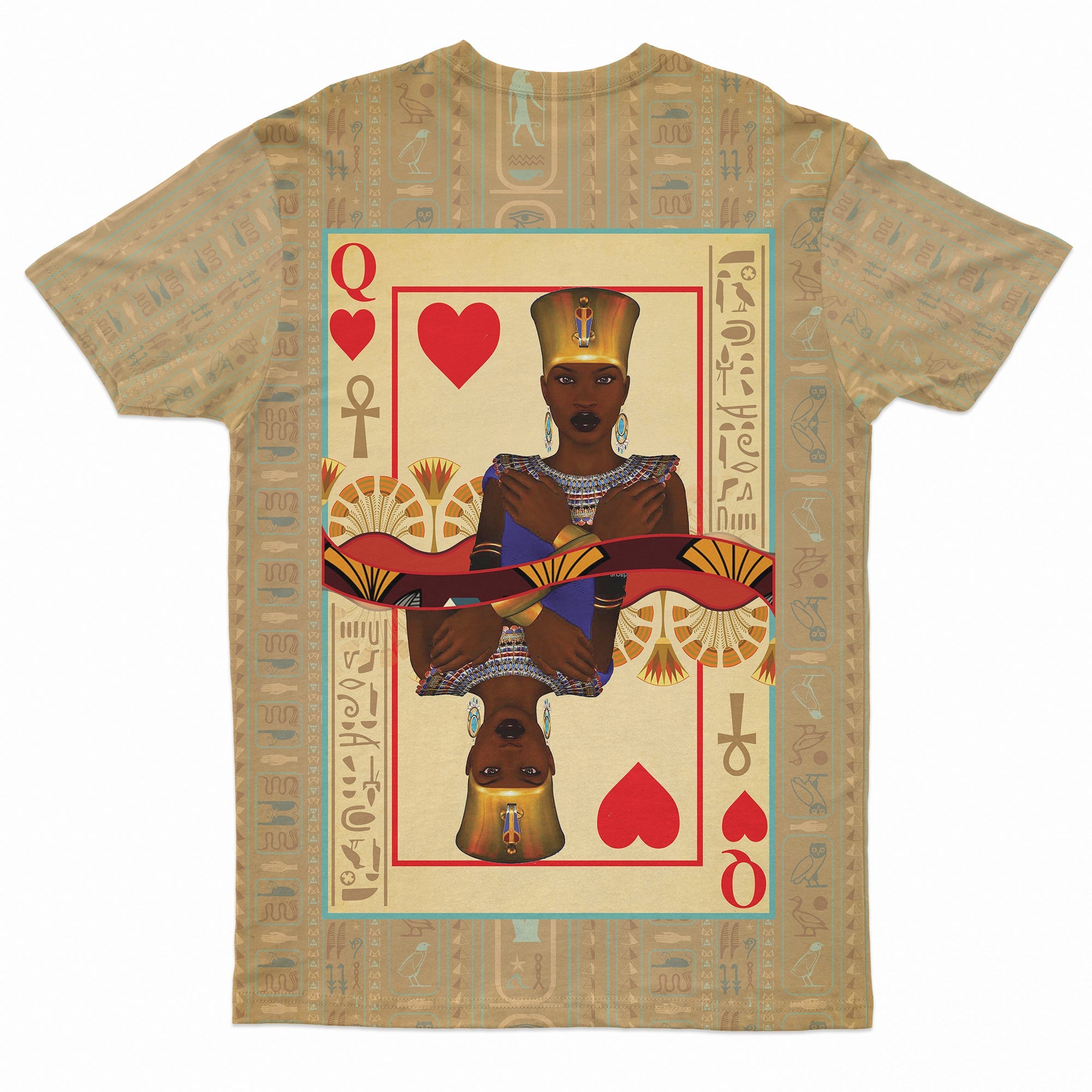 Queen & Pharaoh T-shirt AOP Tee Tianci 