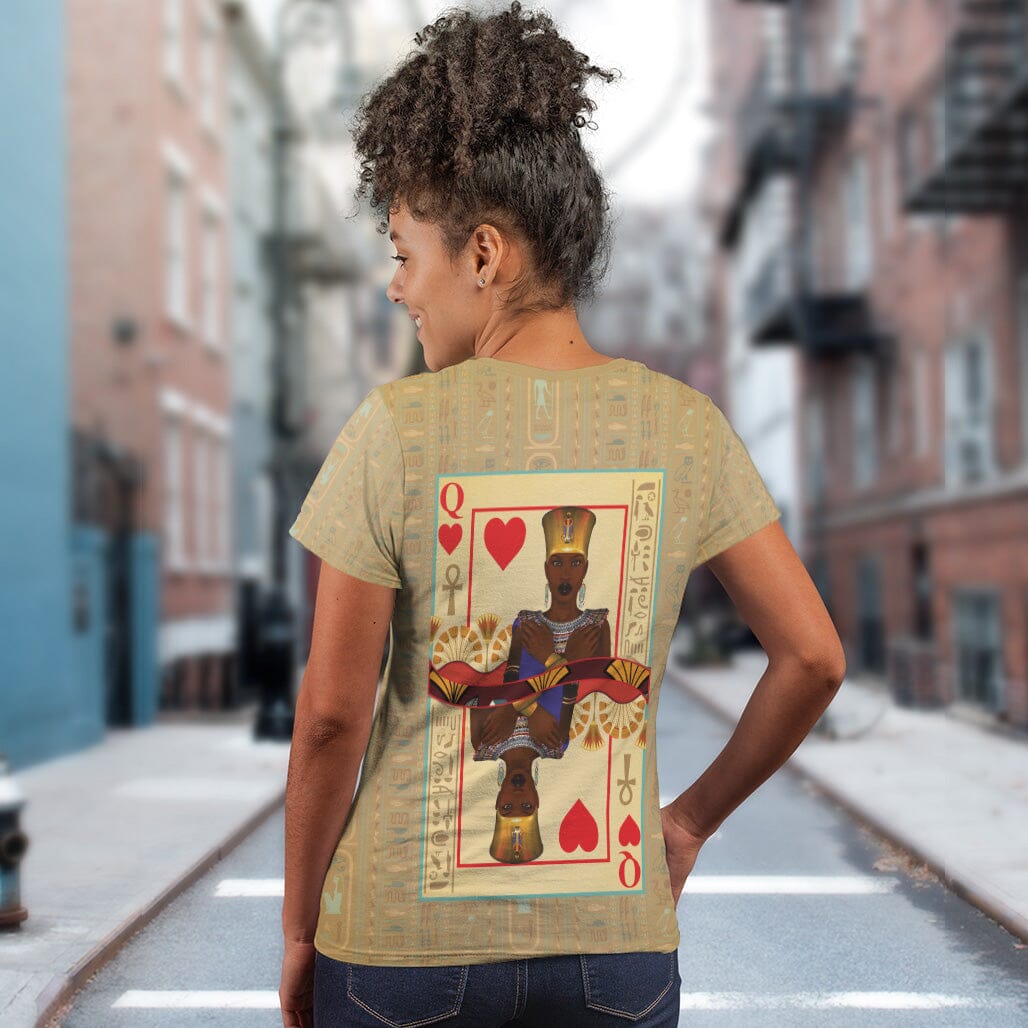 Queen & Pharaoh T-shirt AOP Tee Tianci 