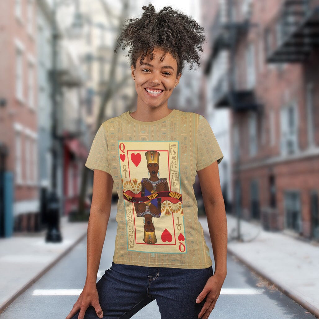 Queen & Pharaoh T-shirt AOP Tee Tianci 