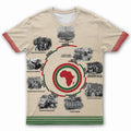 Black History Timeline T-Shirt AOP Tee Tianci 