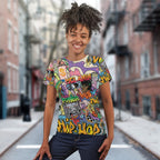 Hip Hop Graffiti Art T-shirt AOP Tee Tianci 