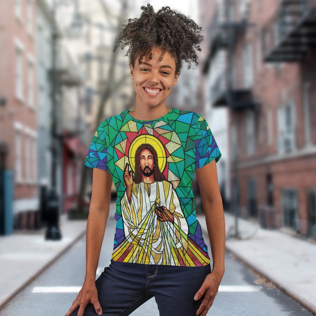 Black jesus tee outlet shirt