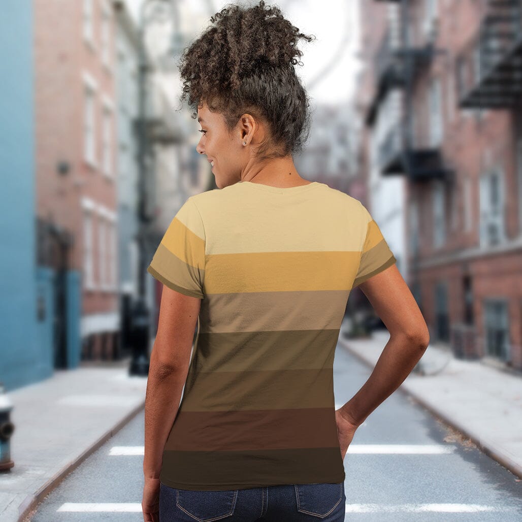 They Want Our Rhythm But Not Our Blues In Melanin Shades T-Shirt AOP Tee Tianci 