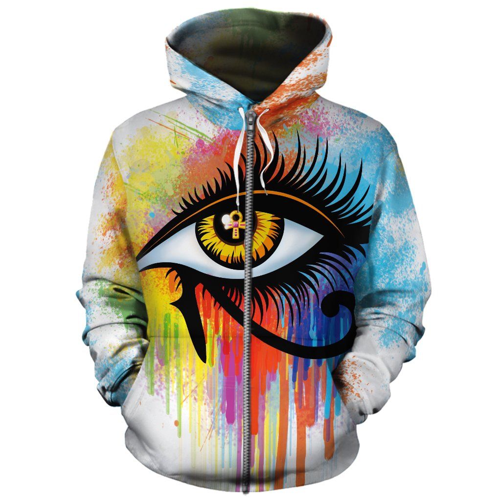 Egyptian Eye Of Ra All-over Hoodie Hoodie Tianci Pullover S 