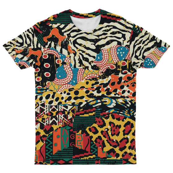 African Patchwork 2 T-shirt AOP Tee Tianci