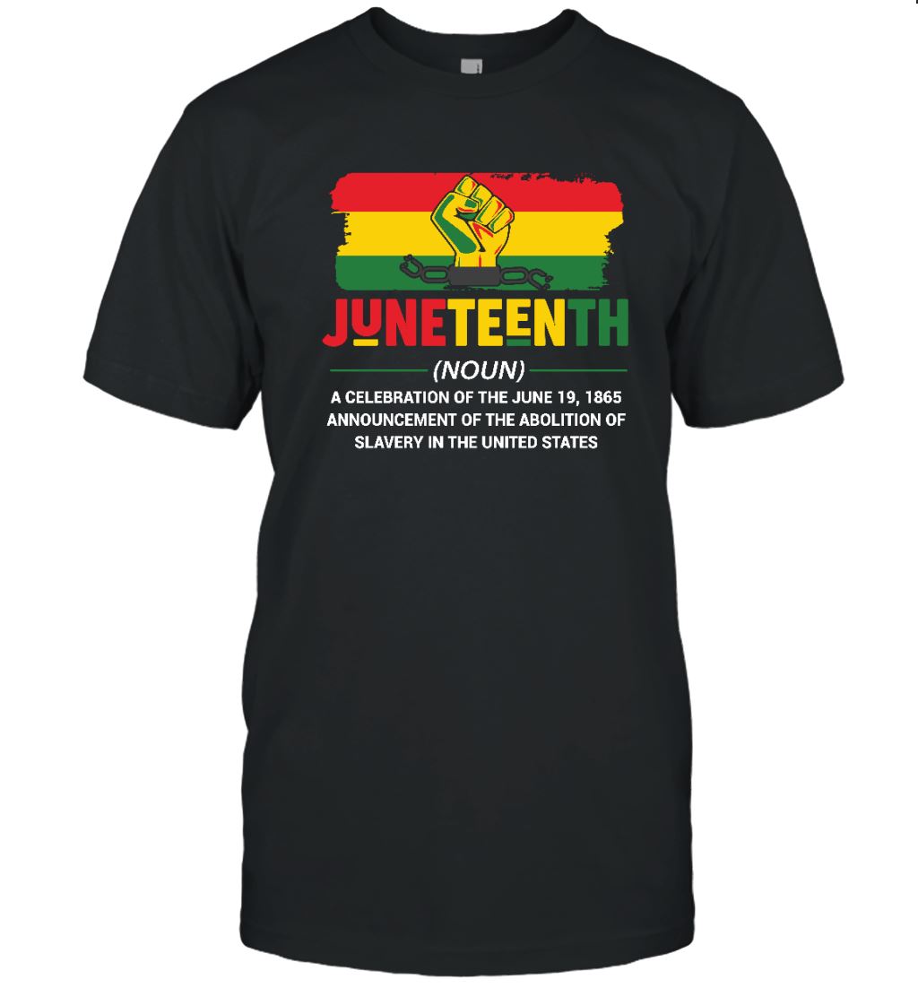 Juneteenth Definition T-shirt Apparel Gearment Unisex Tee Black S