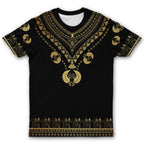 Printed Scarabaeus Sacer Dashiki T-shirt AOP Tee Tianci S 