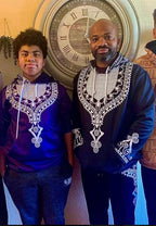 Printed Dashiki All-over Hoodie 10 Hoodie Tianci 