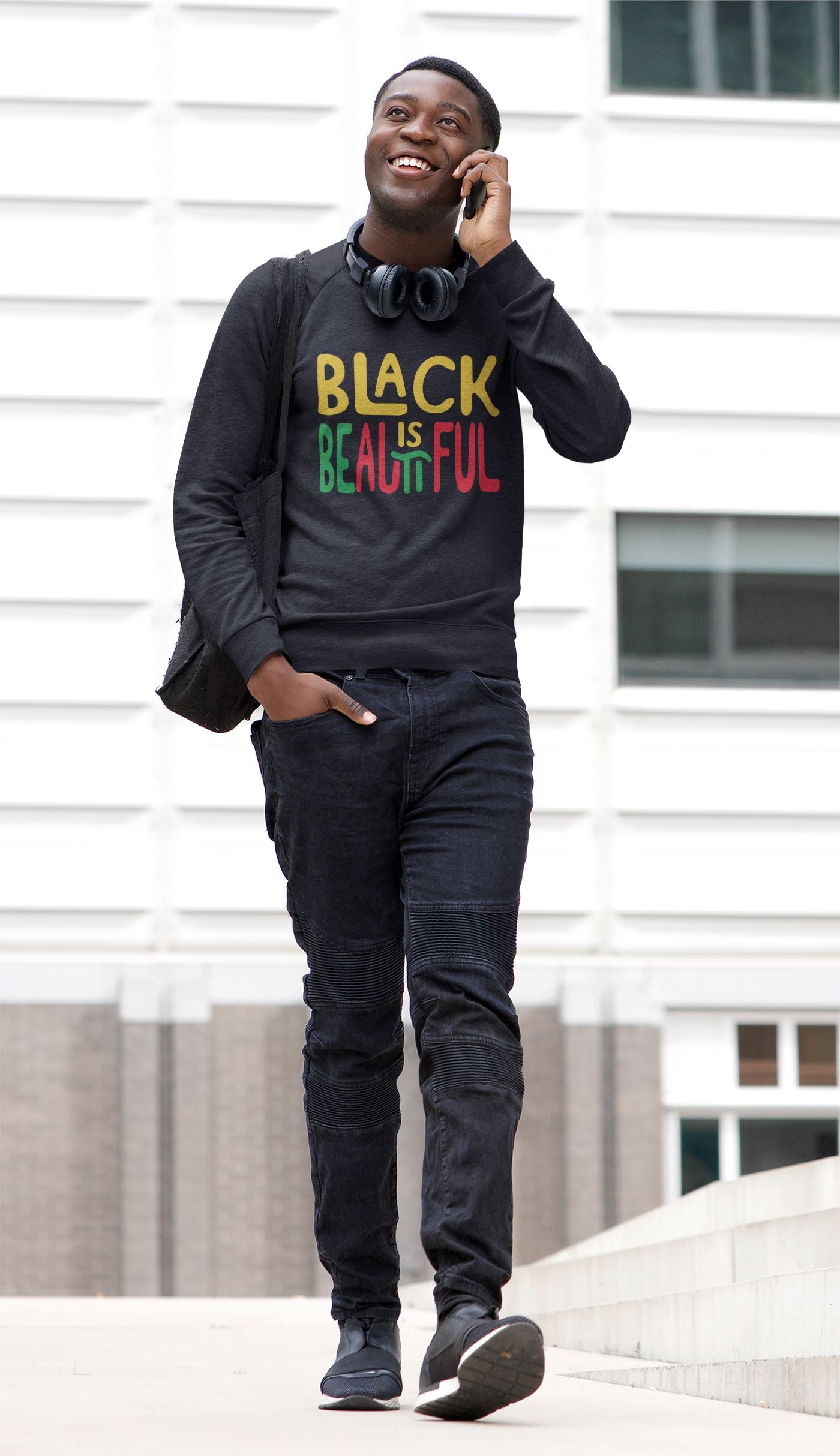Black Is Beautiful Sweatshirt Apparel Gearment 