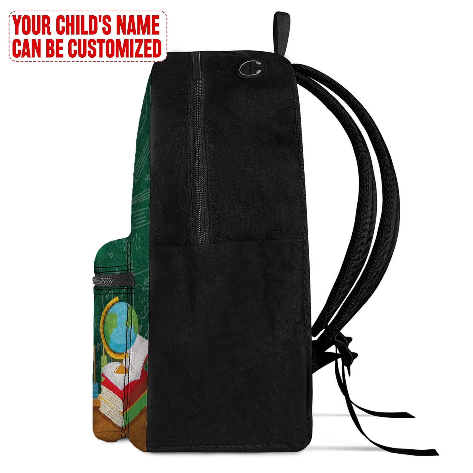 Personalized Little Afro Teacher Kid Backpack Kid Backpack Tianci 