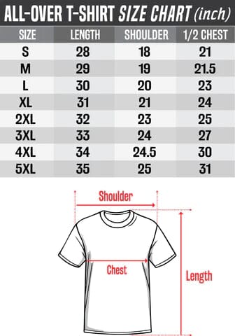 Music That Makes Us Proud T-shirt AOP Tee Tianci 