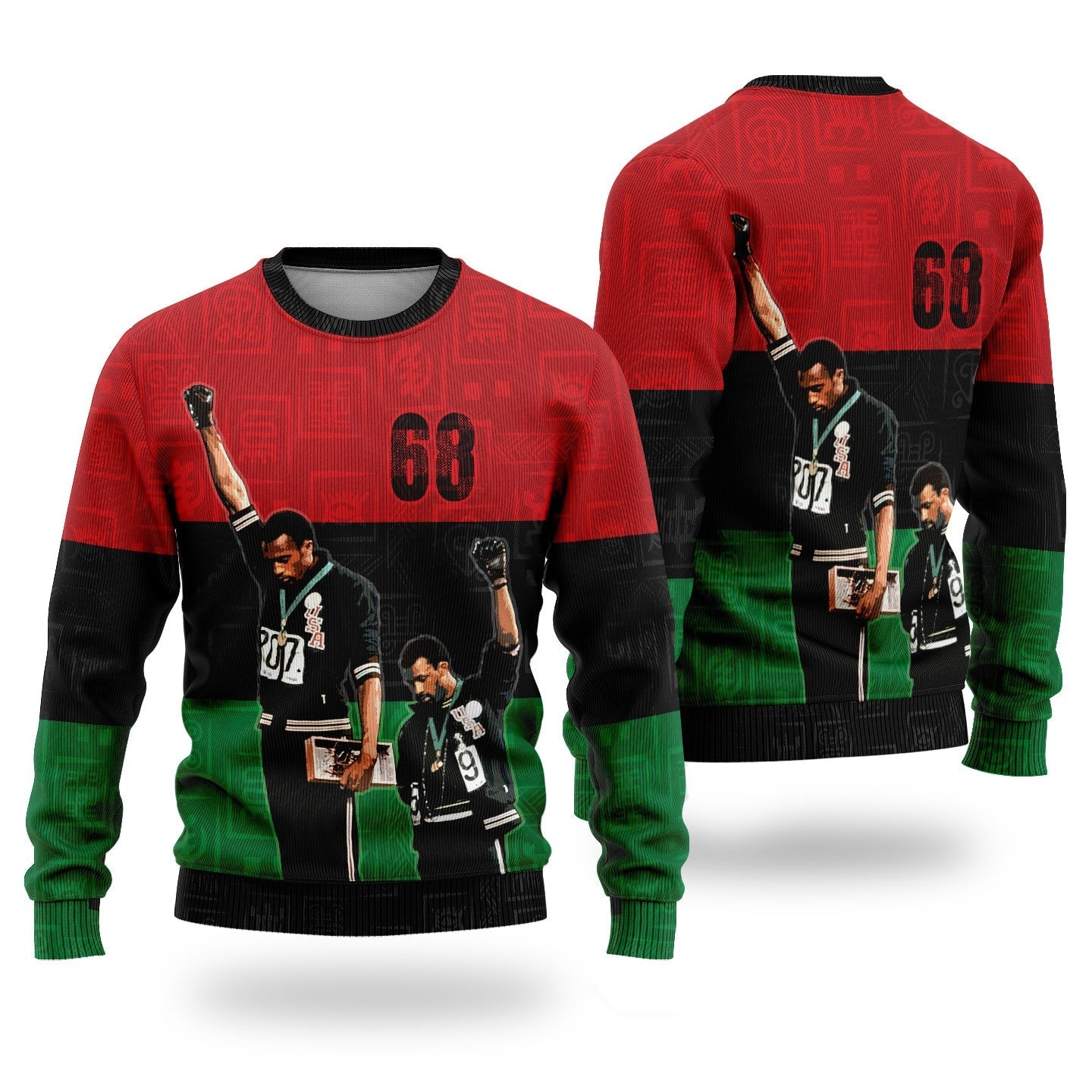 68 Olympics Wool Sweater Wool Sweater Tianci 