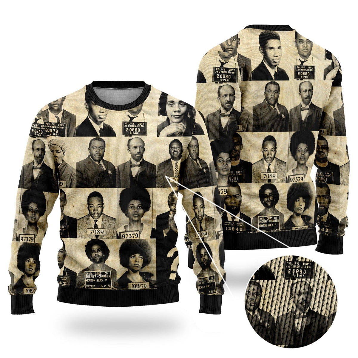 Civil Rights Leaders Sweatshirt Sweatshirt Tianci 