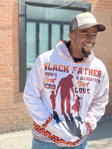 Black Father All-Over Hoodie Hoodie Tianci 